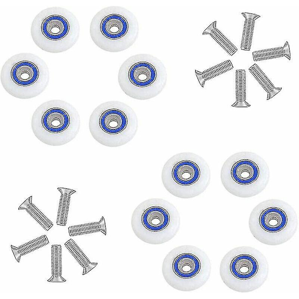 Bruser Dør Hjul Bruser Dør Hjul Bruse Dør Hjul Udskiftning Hjul Bruse Dør Hjul Til Bruse Dør Med Skruer, 23mm