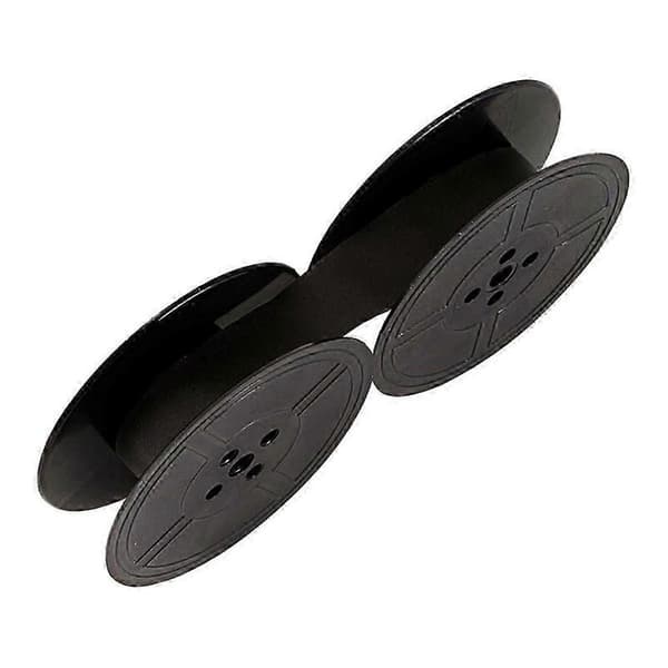4 Pcs Universal Typewriter Ribbon Twin Spool Typewriter Ribbon Replacement Compatible with Most Typewriters (Black