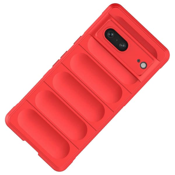Google Pixel 7 Magic Shield TPU + flanelli puhelinkotelo Black