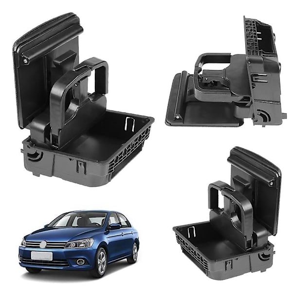 Ny Dryck Dryck Flask Cup Mount Stand Dryck Hållare För Golf 4 Bilar Multifunktionella interiörtillbehör Legeringshållare|drycker Hållare| Bfor Jetta Golf6 MK6
