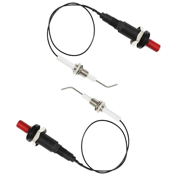 3kpl universal keraaminen elektrodi sytytystulppajohto elektroninen laite grilliin ja takkaan