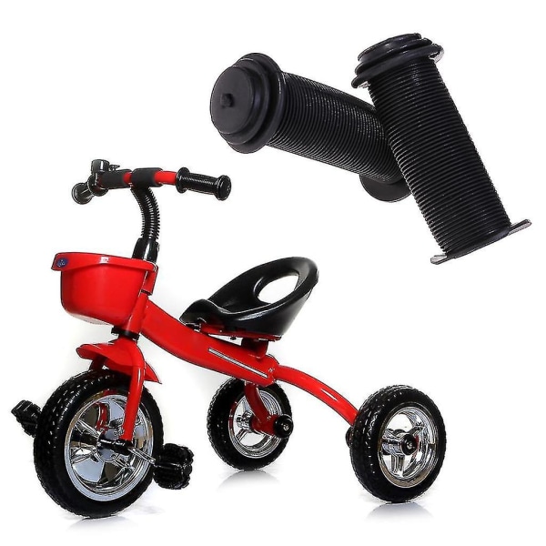 1 par Cykelgrepp Barn Cykel Trehjuling Scooter Halkfri tråd Gummihandtag