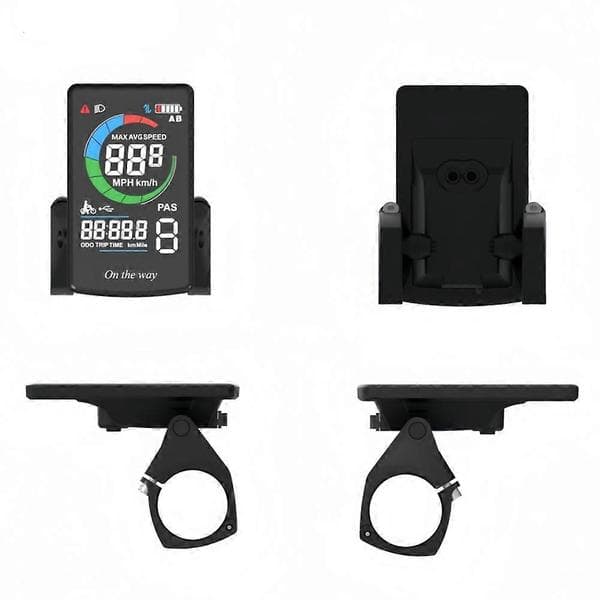 Elektrisk Cykel C13 Speedometer Farveskærm til Bafang BF-UART Midtermotor UART Program til BBS0102B G340 G320 Svart