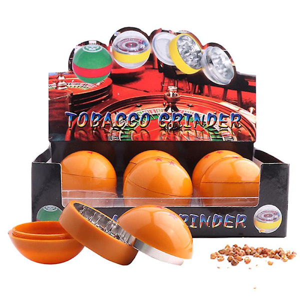1 stk. Dragon Ball Z Grinder Goku Ball Urte Grinder Metal Zink Legering Metal Grinder