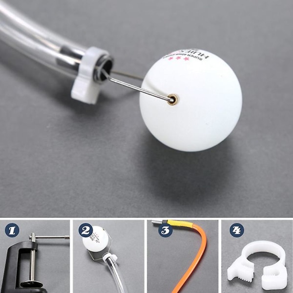 Bordtennis Treningsrobot Fast Rebound Pingpong Ball Machine Trainer Default