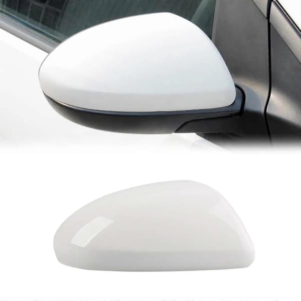 Höger passagerarsida backspegelkåpa för Mazda 3/2 2010-2013 Fram jy White