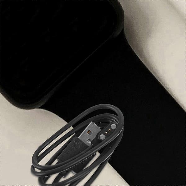 2 stk. magnetisk opladerkabel USB-opladerkabel USB magnetisk kabel til smartwatch
