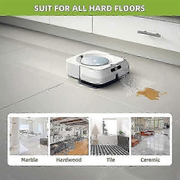 10-pak moppepude til iRobot Braava Jet M6 Ultimate Robotmoppe