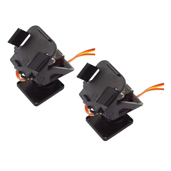 4x Pt Pan Tilt Servo Camera Mount Platform Anti-vibration For Fpv Package