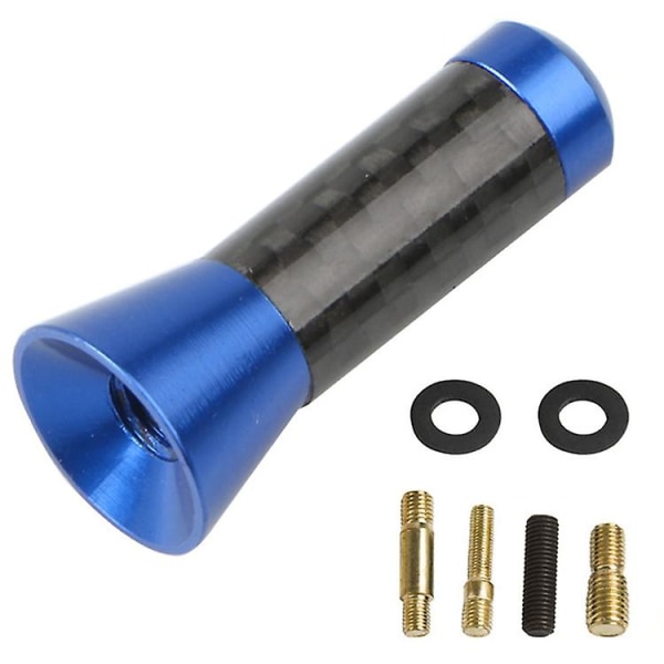 3,5cm 8cm auto hiilikuitu lyhyt antenni Universal Auto Roof Punainen Sininen Hopea Musta Set Auton ulkotarvikkeet 7kpl/ set - Antennit A-02 Set