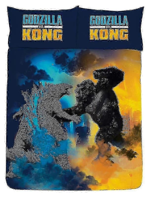 Godzilla Vs Kong Påslakanset och Örngott