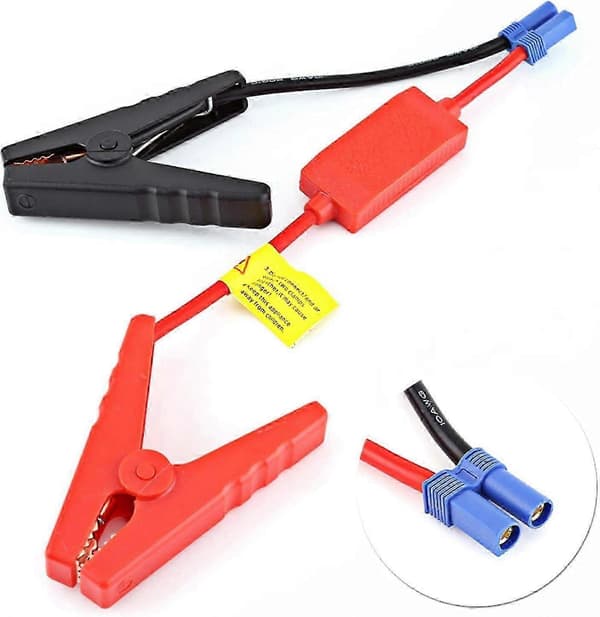 Jump pack-ledninger + multifunktions startkabel til bilbatteriudskiftning Nødstartkabel til bilbatteriforbindelse Nød-alligatorklemme