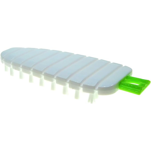 Grönsaksfruktborste ANICMRV A0717 Grönsaksrengöringsskrubbborstar, 1 antal (förpackning med 1), vit
