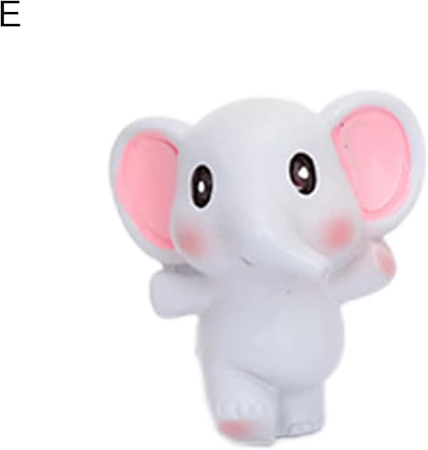 Elefantfigur Samlerobjekt Dejlig Tegneserie Elefant Dyreskulptur Mode E