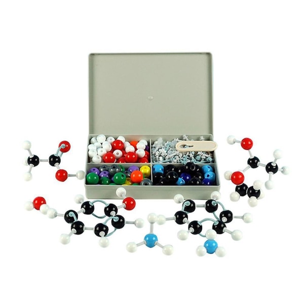 240 stk Molecular Model Kit Kemi Molecular Orbital Model Kemi Hjælpeværktøj til kemi mindre As Shown