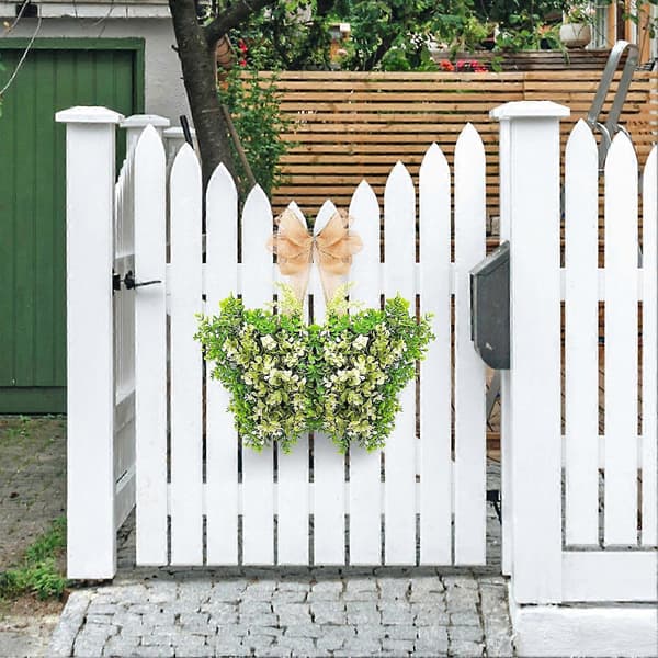 Käsintehty simulaatiokukka perhonen riippuva puutarhaan
