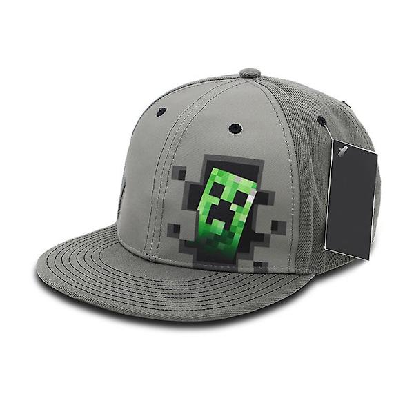 Minecraft Snapback basebollhatt Herr Damer Cap Andas solhatt B