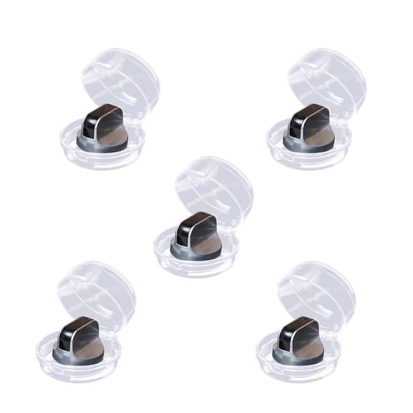5-pack Barnsäkra Spisknoppsskydd, Universell Passform, Transparent