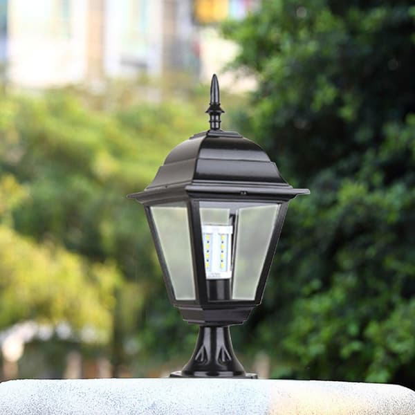 Havehave Lamper - Traditionelle Moderne Søjlelampe til Terrasse