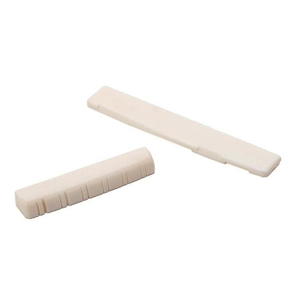 12-strängars Akustisk Gitarr Benbro Sadel Mutter för Folk Gitarr 49mm/76mm Gitarr Ersättningsdelar white