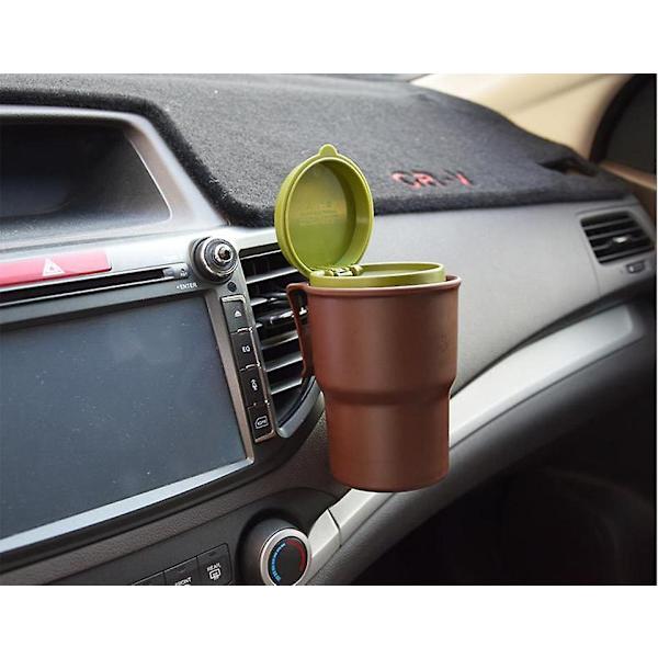 Bil Vandkopholder Opbevaringsboks/mobiltelefonstativ Multifunktionel Auto Cup Mount - Drikkeholdere black
