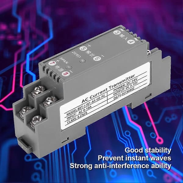 AC-sender Strømsensor Mellemspændingsudstyr Industritilbehør DC 24V Strømforsyning