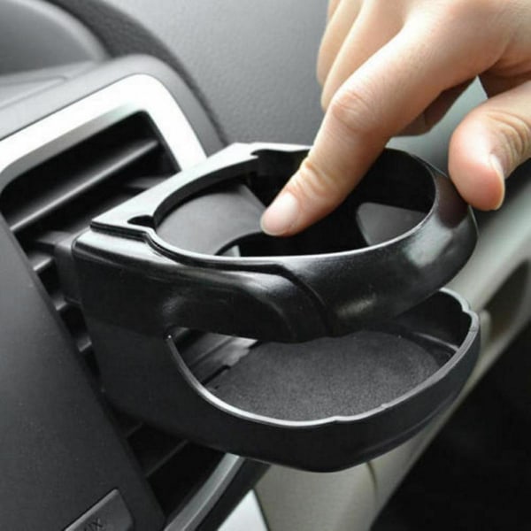 Automukin pidike Ulostulo Ilmanvaihtoaukko Kupin teline Juomakiinnitys Teline Teline Juomapullotelineen Säiliö Koukku Autotarvikkeet - Juomatelineet Silver