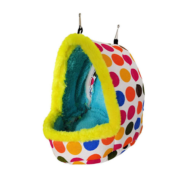 Käsin kudotut Hummingbird House lintukota pesät 3 reikää 10x10x29cm ulkona ruoho riippuvat linnut kota riipputalot