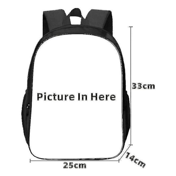 Fashion Cr7 Rygsæk Nye studerende Kapacitet Skoletasker Bogtaske Rejsetaske#sort Only satchel