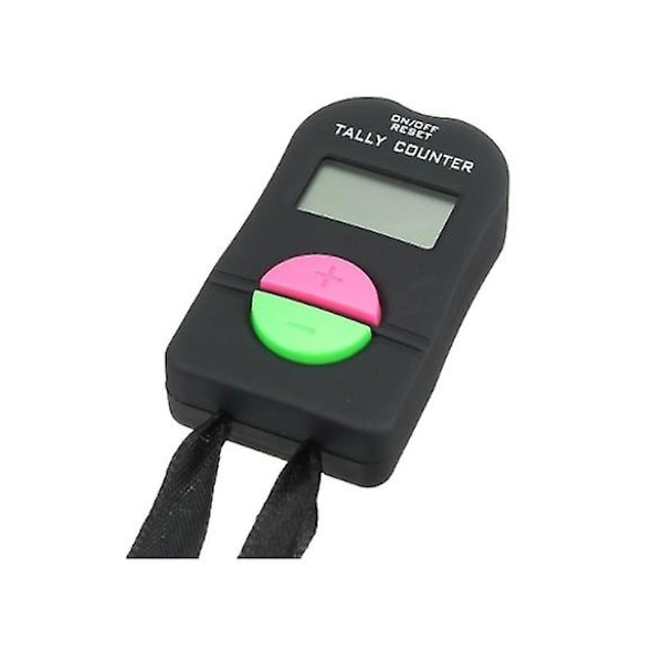Digital Elektronisk Håndtæller Hovedtæller Clicker Bærbar Tallytæller Digital Tallytæller