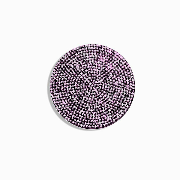 Diamond tekojalokivi Car Coaster Water Cup Slot Liukumaton matto Silica Pad Cupin pidikematto Auton vempain Bling Auton sisätarvikkeet - Liukumaton matto Pink