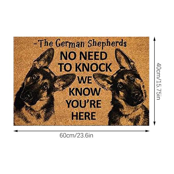 Dörrmatta Hund Välkomstdyna Söt Ytterdörr Välkomstdyna 15,7 X 23,6 tum, Hund Välkomstdyna, Välkomstdyna, Hund Present Hem Clearance C
