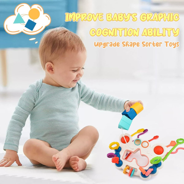 Montessori baby 12-18 måneder, baby 6-12 måneder, sens B