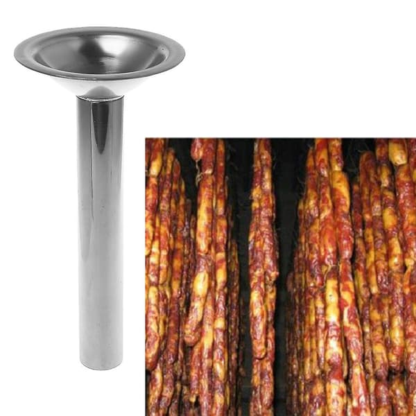 Pølsefylder i rustfrit stål #10 størrelse