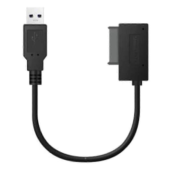 USB-adapter PC 6P+7P CD DVD SATA til USB 2.0-konverter Slimline Sata 13-bens drevkabel til PC bærbar