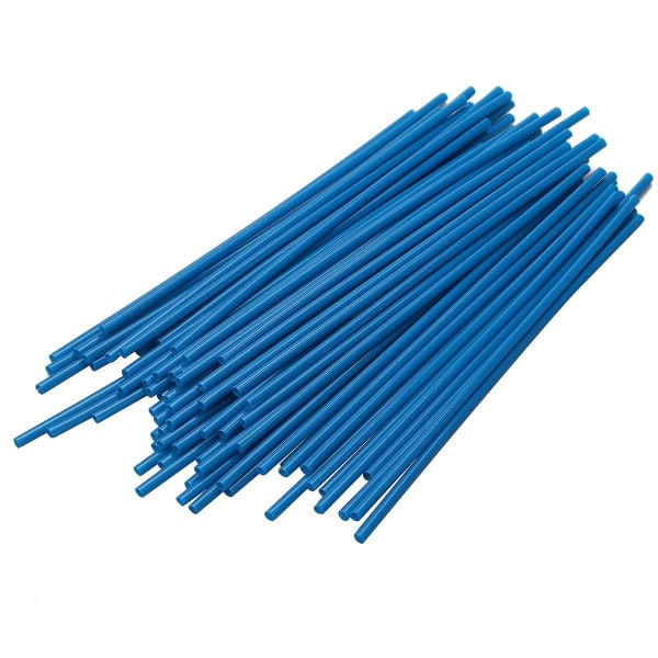 72 kpl Moottoripyörän pyörän vanteen cover kääresarja Suojakuori Sucker Protector Koristeellinen moottoripyörän polkupyörän tarvikkeille 10 väriä | kannet & amp; Koriste Light Blue