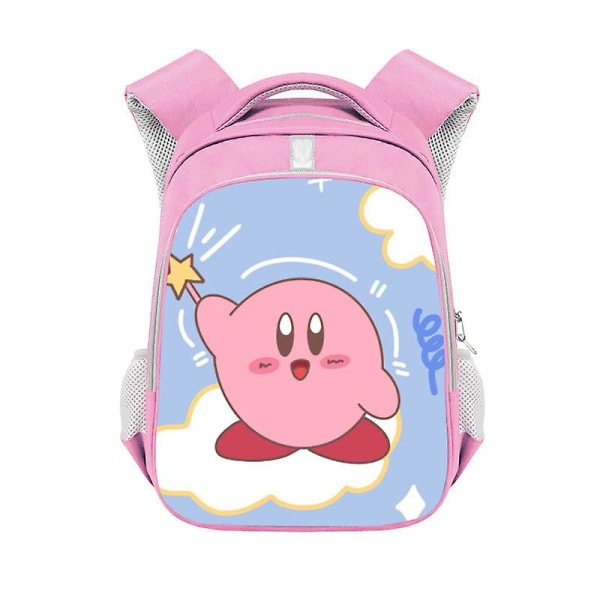 Kirby Lasten Reppu Poikien Reppu Sarjakuva Anime Opiskelija Kirjalaukku Lasten Tyttöjen Koululaukku Lasten Reppu Syntymäpäiväjuhlalahja Kirby-9