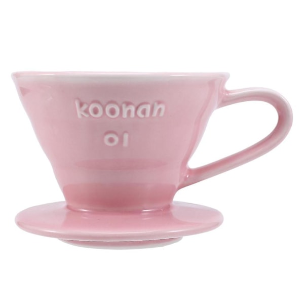 Keramisk handbryggt kaffefilterkopp Koniskt filter kaffedroppskit Hushålls kaffeapparat P