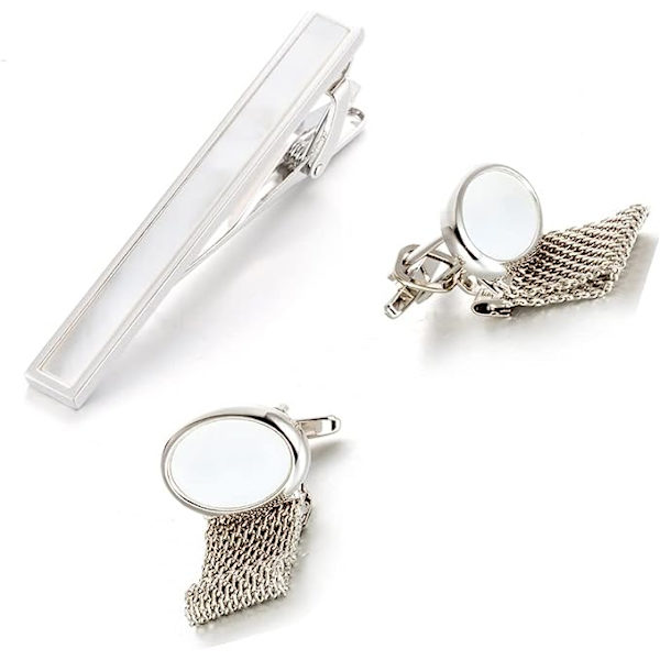 Brudklänning Manschettknappar Set Manschettknappar Nagelmanschettknappar Lapel Clip Krage Clip Tillbehör Manschettknappar