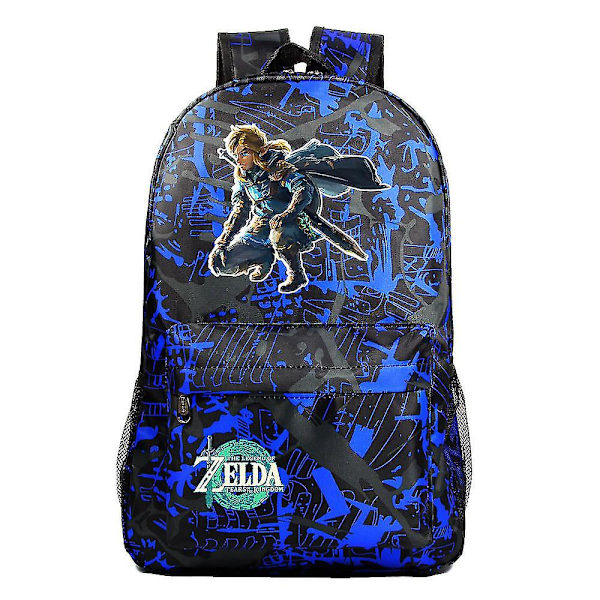 "tears of the game" Zelda Kingdom Print, Tonåring Primary and Secondary School Bag, Casual ryggsäck för män och kvinnor 4