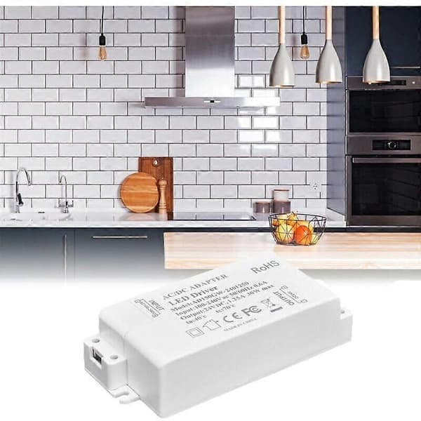30W DC 24V 1.25A LED-lystransformator. AC 100-240V konstant spenningsstrømforsyning. Tilbehør til LED-stripelys