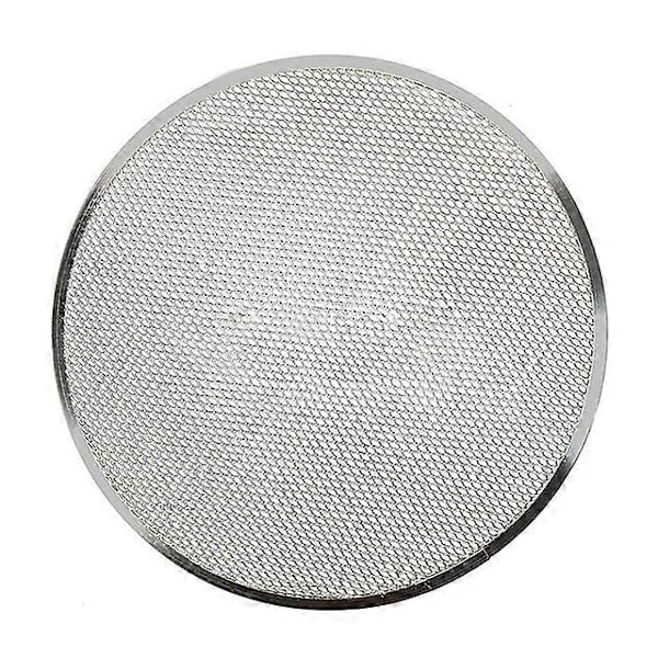 Pizzaskärm Aluminiumlegering Platt Mesh Pizzaskärm Ugn 6/8/9/10/12/14 Tum 12 Inch