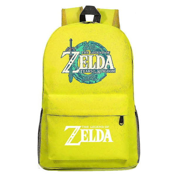 "Kingdom of Zelda Tears" trykt skoletaske - perfekt til folkeskoleelever og gymnasieelever 6