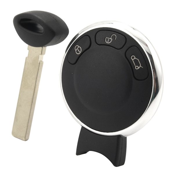 Remote Entry Oklippt bilnyckelbricka Case Shell Button Pad för Mini Cooper Iyzkeyr5602