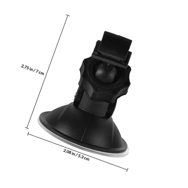 Universellt L-format sugkoppsfäste för dashcam