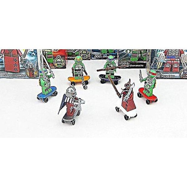 Børns pædagogiske samling byggeklodser Legetøj Teenage Mutant Ninja Turtles Gave Teenage Mutant Ninja Turtles Building Blocks S