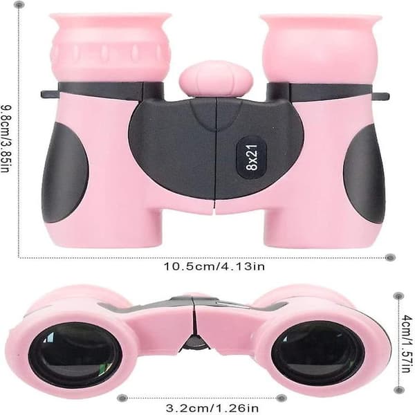 Kikkert til børn, Kikkert, Børnekikkert, Pink Kikkert Let Børnekikkert