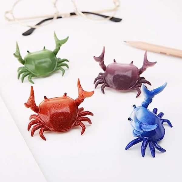 Ny japansk kreativ söt krabba pennhållare Tyngdlyftande krabba pennhållare förvaringsställ Presentpapper