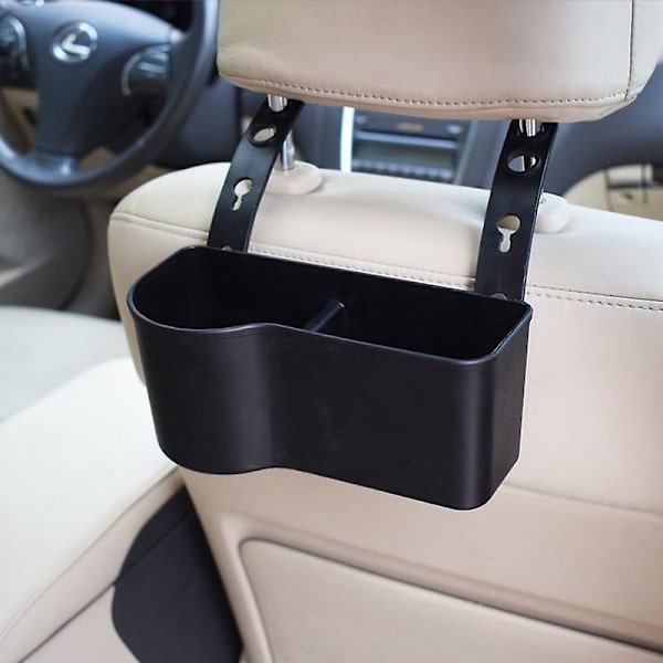 Auto Drikkeholdere Multifunktion Madhylder Kopholder Biltilbehør Ryglæn Justerbar Organizer Biler Tilbehør 1x| | BK