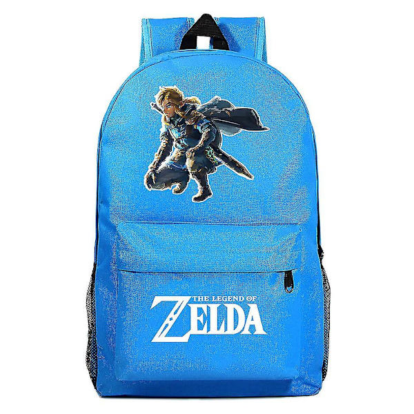 Tears Of The Game Zelda Kingdom Print Tenåring Primary and Secondary School School Bag for menn og kvinner Uformell ryggsekk 4